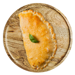 South Indian Garlic Calzone 